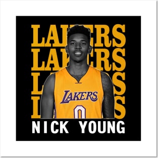 Los Angeles Lakers Nick Young Posters and Art